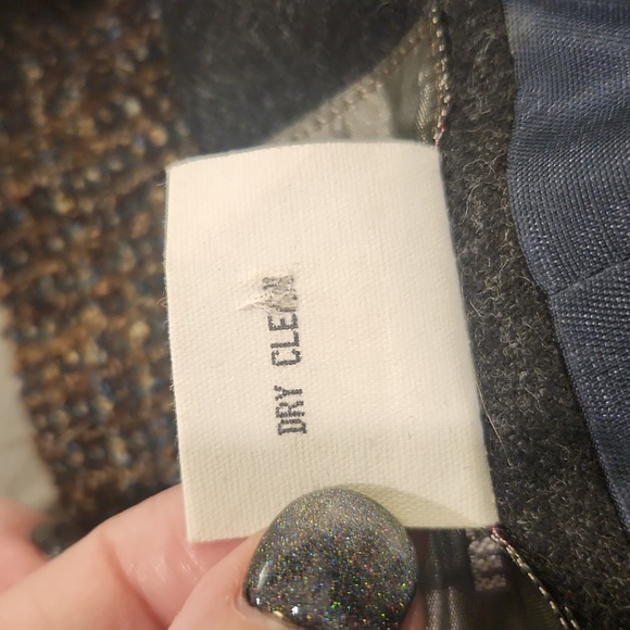 Chic Women's Blue and Black Mary Flannagan Blazer Size M! - Picture 4 of 8